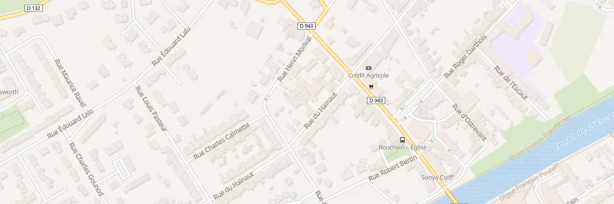 Plan du 68 Rue du Hainaut à Bouchain