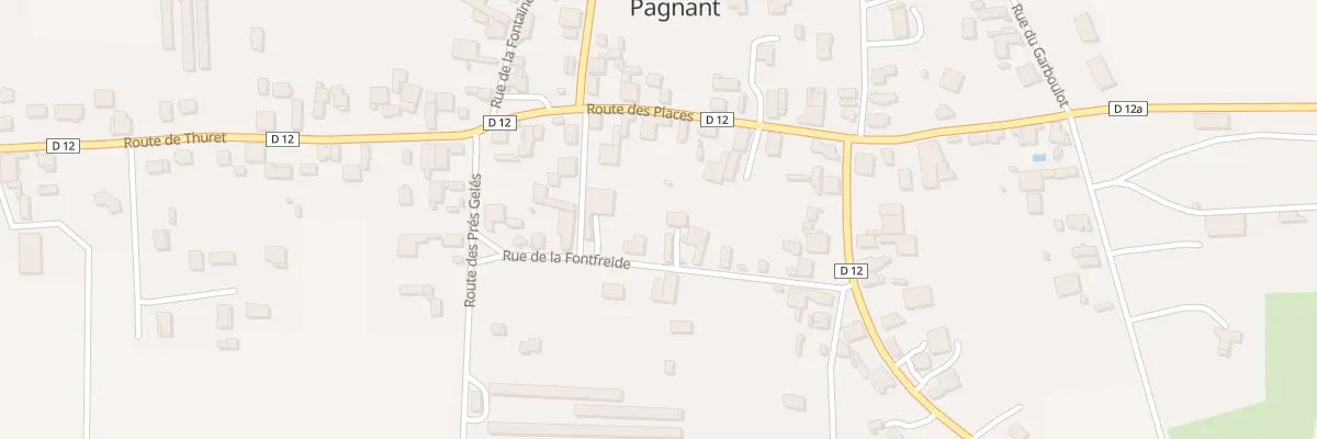 Plan du 9 Rue de la Fontfreide - Pagnant à Saint-André-le-Coq