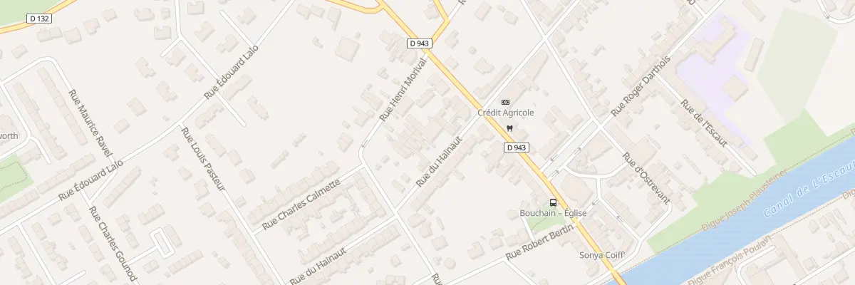 Plan du 58 Rue du Hainaut à Bouchain