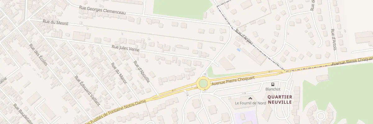 Plan du 52 Rue Jules Verne à Saint-Quentin