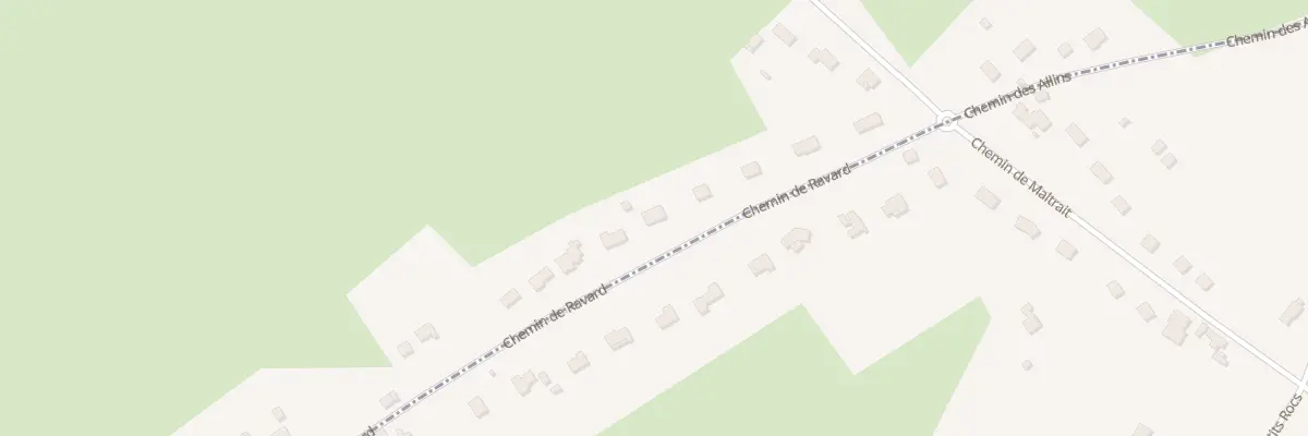 Plan du 25 Chem de Ravard à Trévol