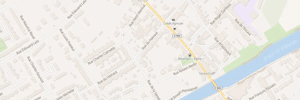 Plan du 87 Rue du Hainaut à Bouchain