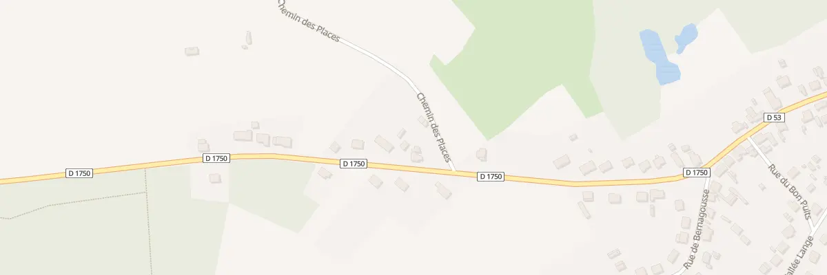 Plan du 14 Rue du Rond d’Orléans à Barisis-aux-Bois