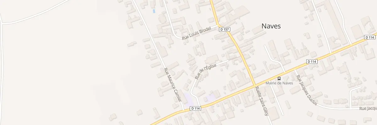Plan du 9 Rue de l’Eglise à Naves