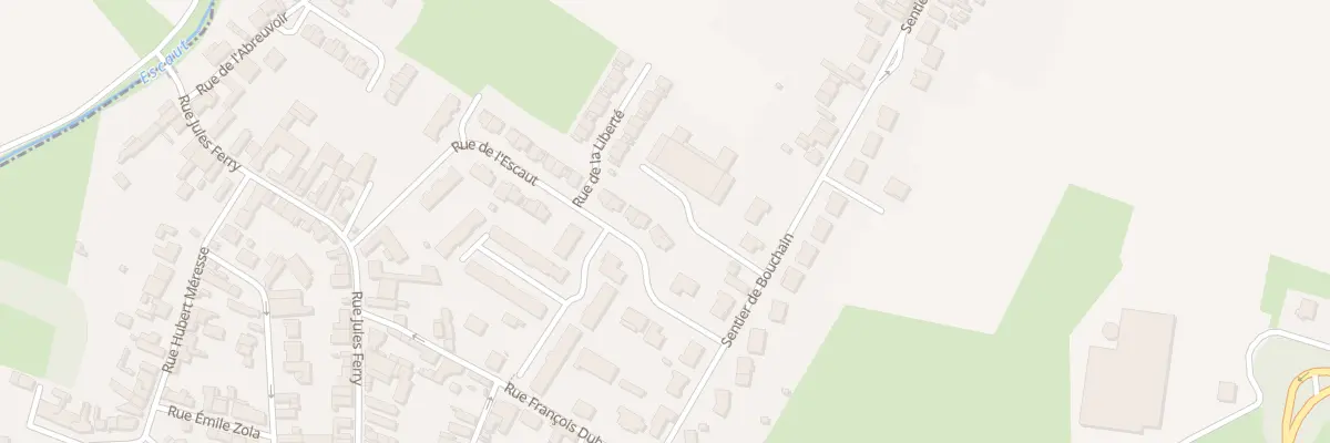 Plan du 6 Rue de l’Escaut à Hordain