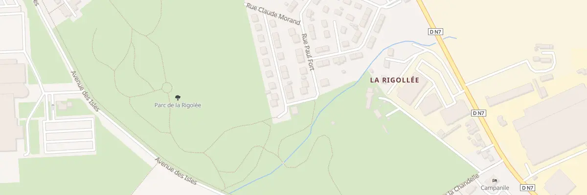Plan du 4 Rue Claude Morand à Avermes