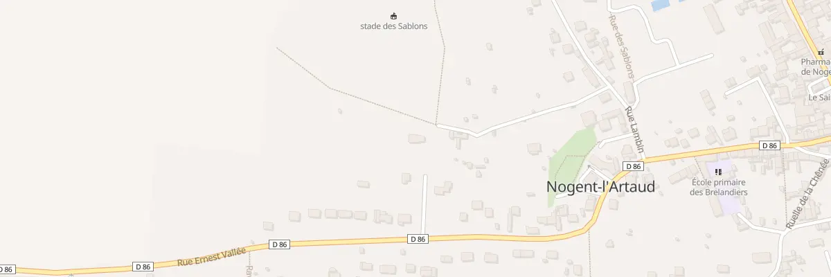 Plan du 60T Rue Ernest Vallée à Nogent-l’Artaud