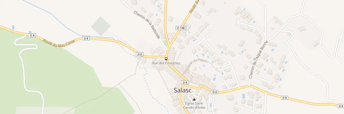Plan du 5 Rue des Fontaines à Salasc