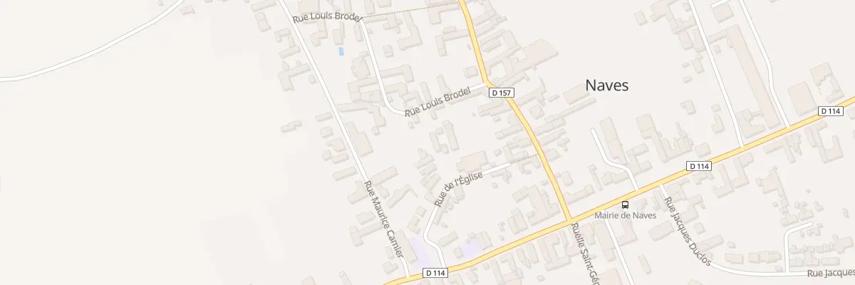 Plan du 7 Rue de l’Eglise à Naves