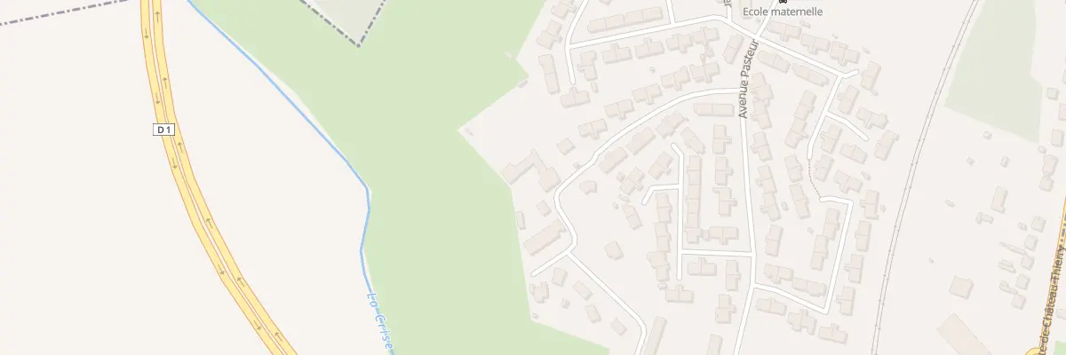 Plan du 30 Rue du Moulin Botté à Courmelles