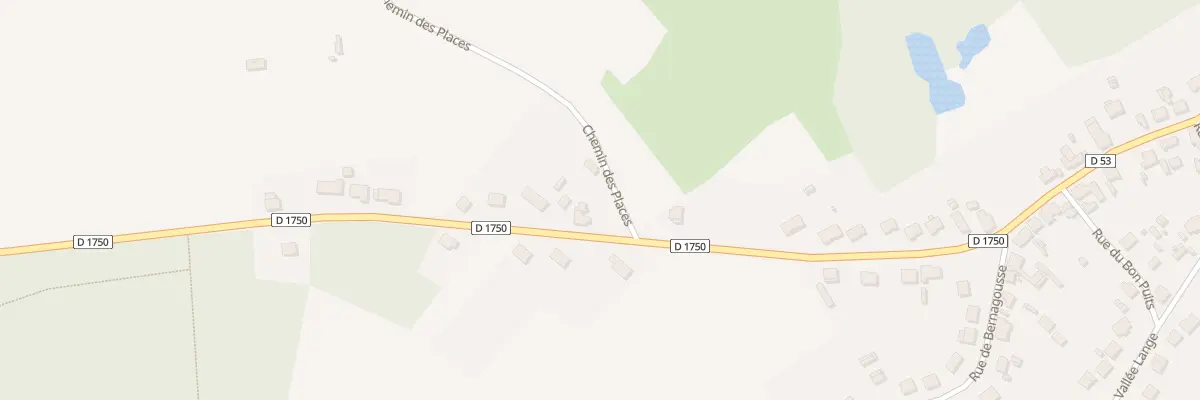 Plan du 12 Rue du Rond d’Orléans à Barisis-aux-Bois