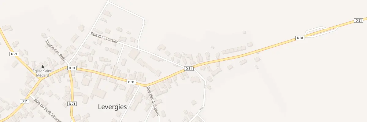 Plan du 24 Rue de Sequehart à Levergies