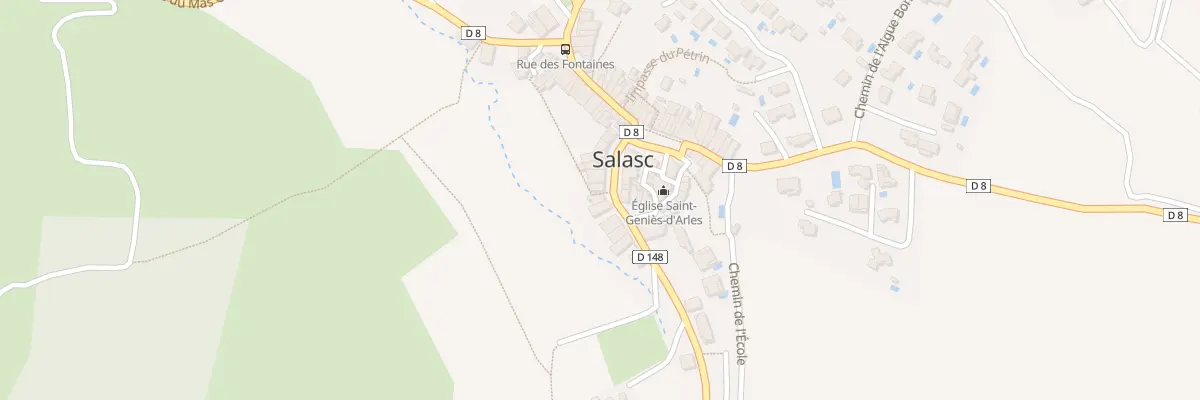 Plan du 1 Rue Jeu de Ballon à Salasc
