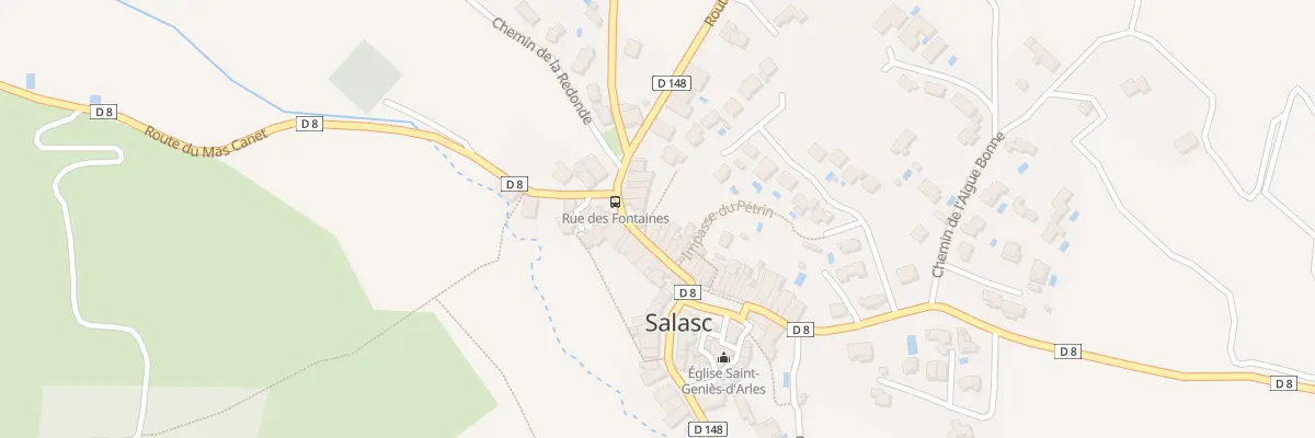 Plan du 5400 Le Village à Salasc