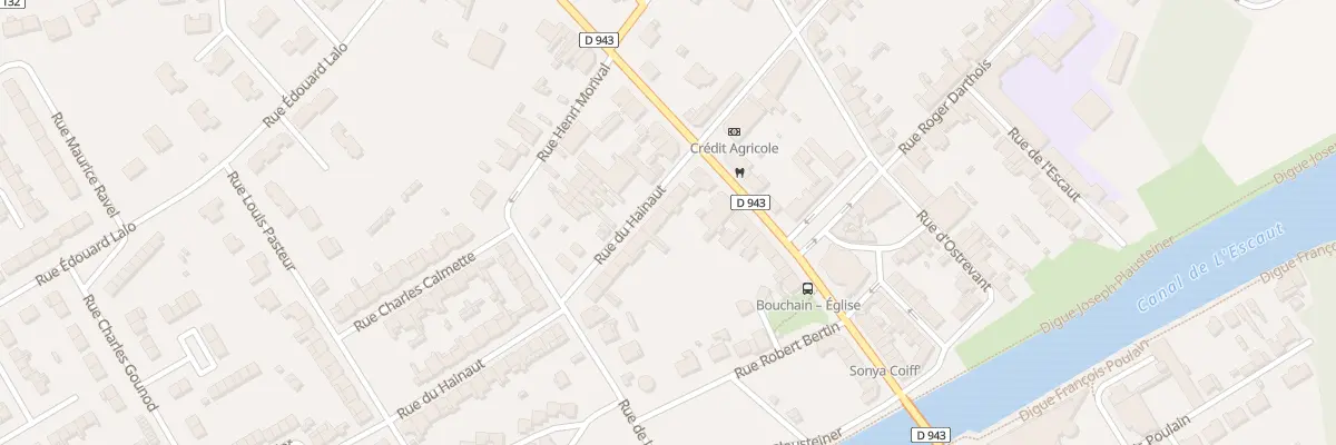 Plan du 43 Rue du Hainaut à Bouchain