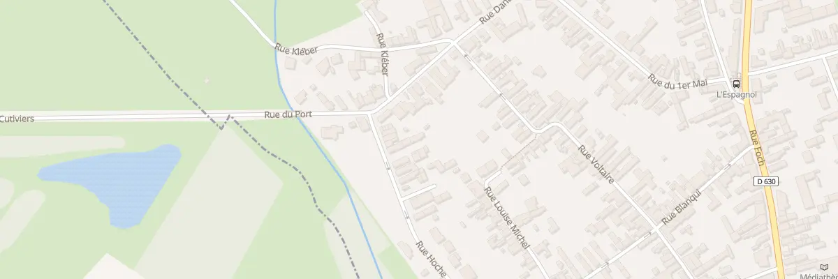 Plan du 32 Rue Hoche à Iwuy
