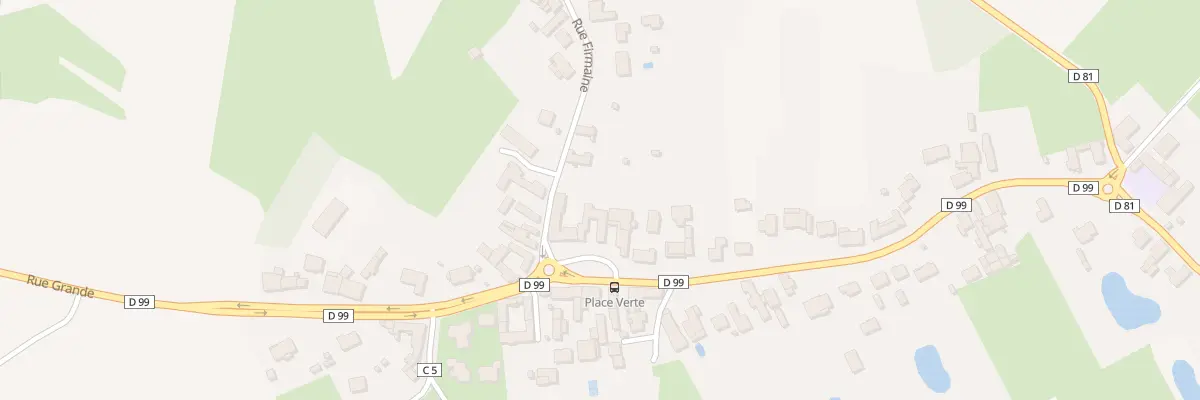 Plan du 1174 Rue Grande à Warlaing