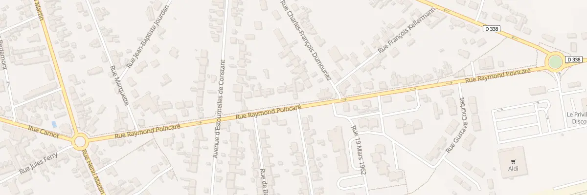 Plan du 41 Rue Raymond Poincare à Tergnier