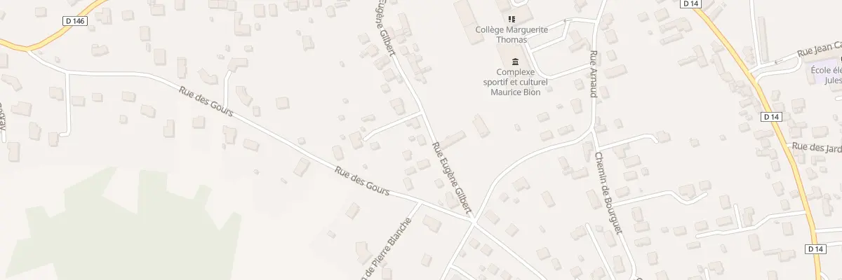 Plan du 24 Rue Eugène Gilbert à Sainte-Florine