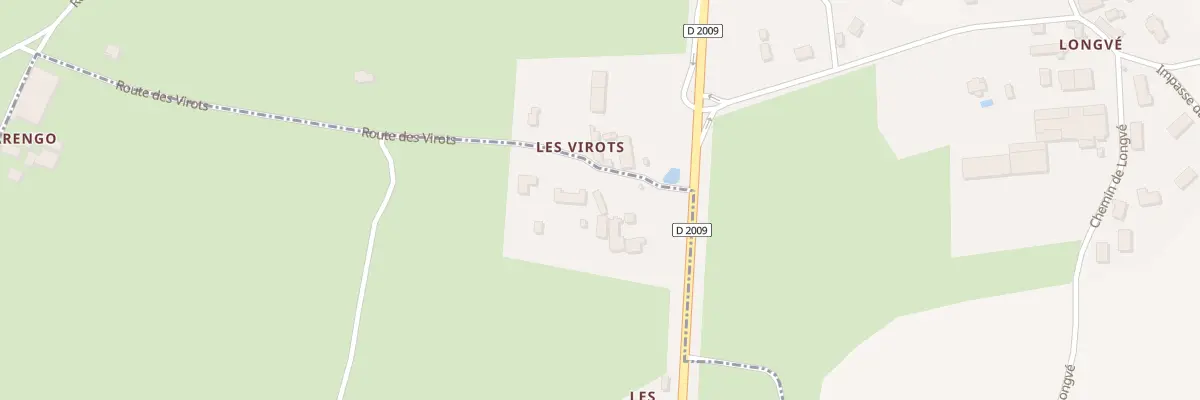 Plan du 5116 Les Virauds à Chemilly