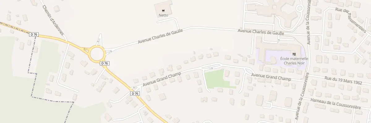 Plan du 30 Av Grandchamp à Brassac-les-Mines
