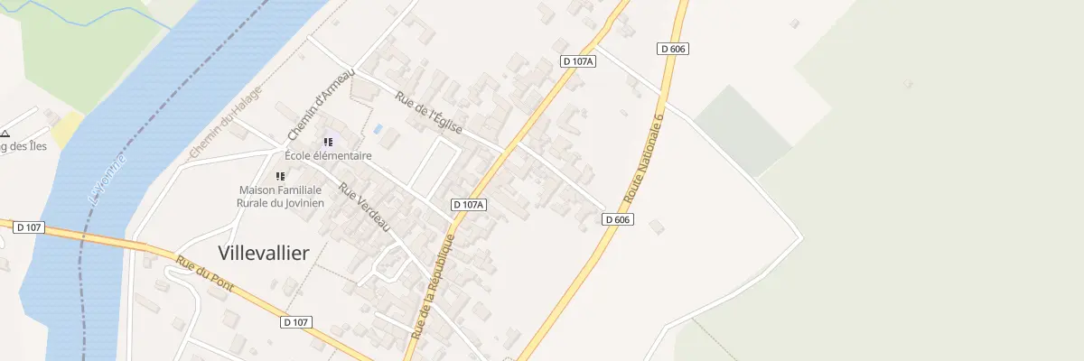 Plan du 12 Rue du Carême Prenant à Villevallier