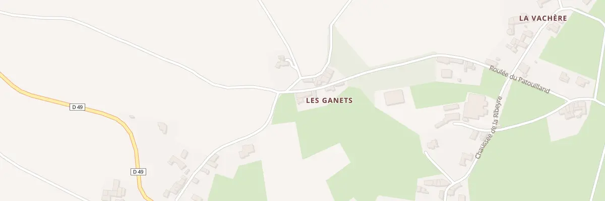 Plan du 5148 Les Ganets à Saint-Babel