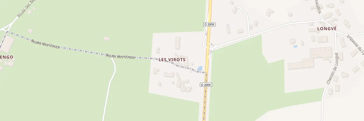 Plan du 1 Rte des Virots à Bressolles