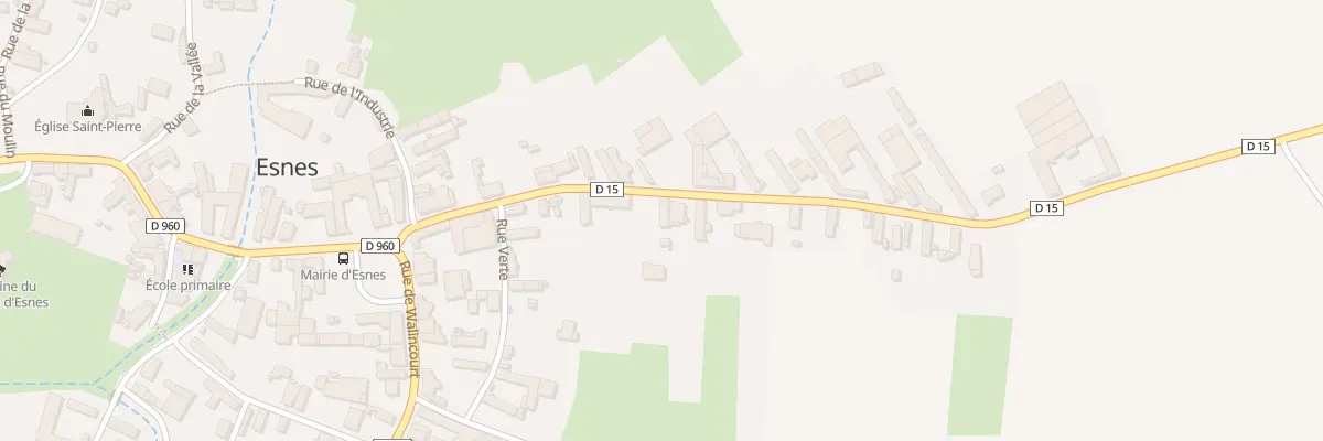 Plan du 9 Rue d’Haucourt à Esnes