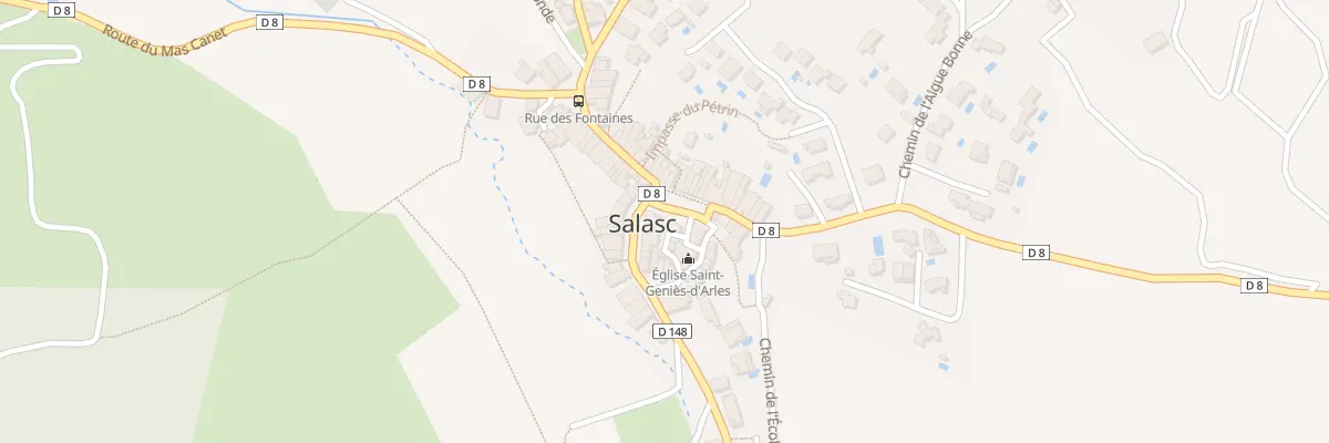 Plan du 4 Pl des Comédiens à Salasc