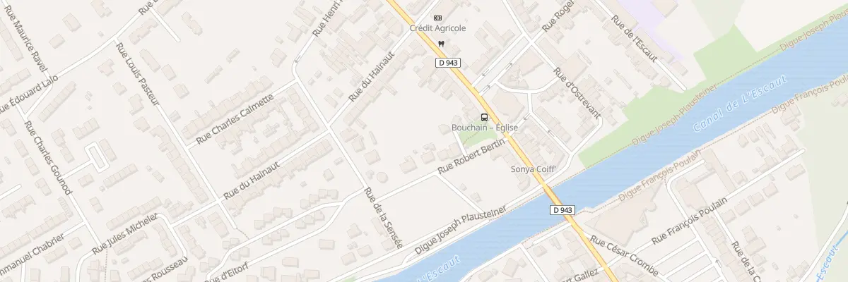 Plan du 52 Rue Robert Bertin à Bouchain