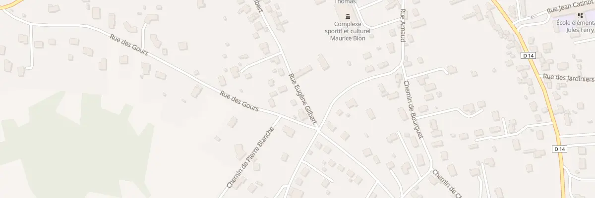 Plan du 32 Rue Eugène Gilbert à Sainte-Florine