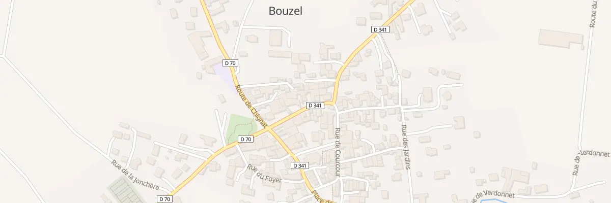 Plan du 7 Rue des Nobles à Bouzel
