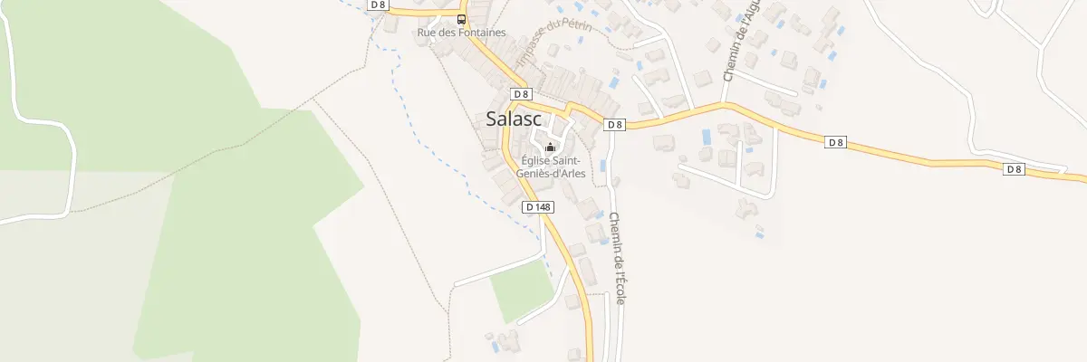 Plan du 5018 Le Village à Salasc
