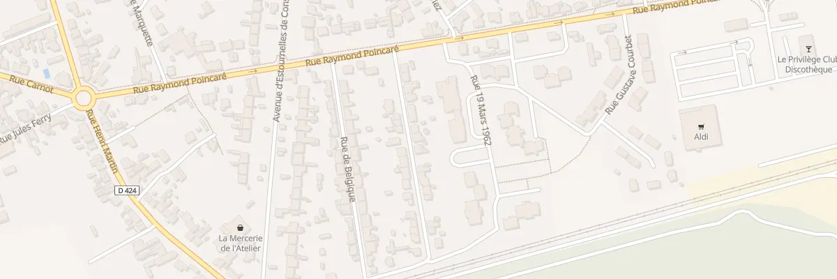 Plan du 19 Rue d’Angleterre à Tergnier
