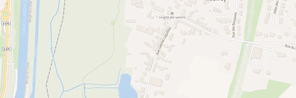 Plan du 16 Rue Gabriel Laguilliez à Rouvroy