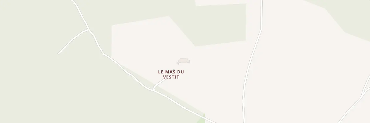 Plan du 5008 Le Vestit à Rimeize