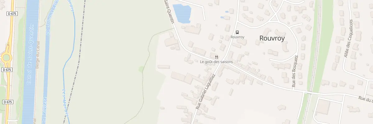Plan du 9 Rue de St Quentin à Rouvroy
