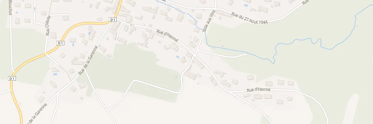 Plan du 210 Voie aux Vins à Chalautre-la-Petite