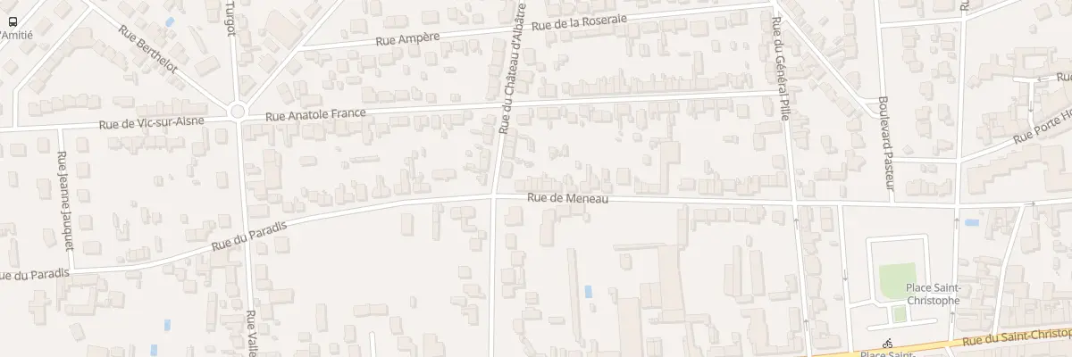 Plan du 48 Rue de Meneau à Soissons