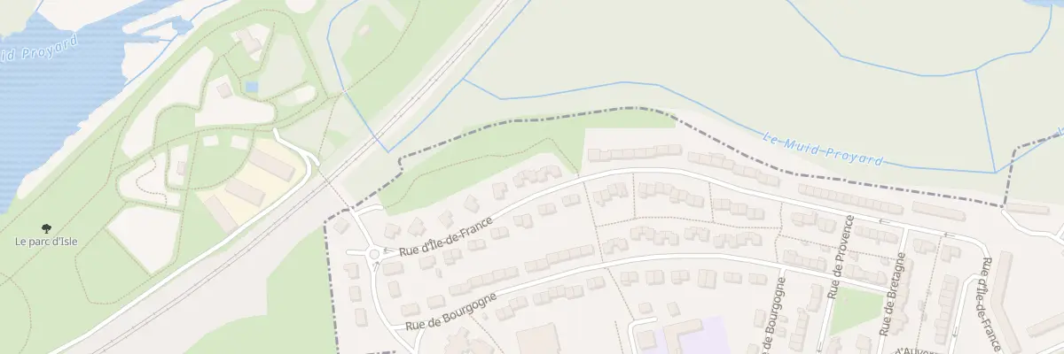Plan du 508 Rue d’Ile de France à Harly