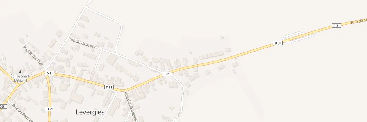 Plan du 18 Rue de Sequehart à Levergies