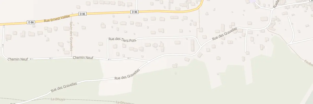 Plan du 11 Rue des Tiers Pots à Nogent-l’Artaud
