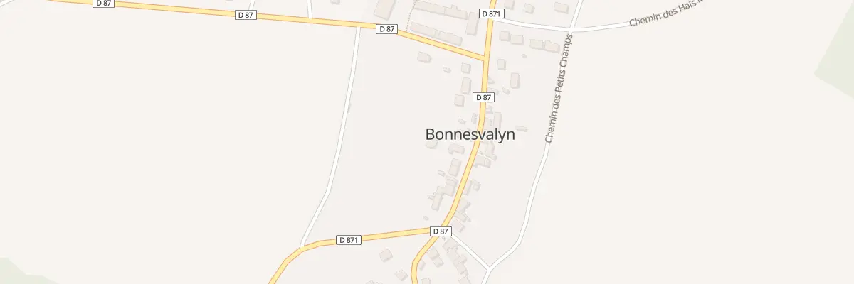 Plan du 29 Rue Saint Martin à Bonnesvalyn