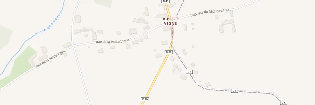 Plan du 6 Rue de la Petite Vigne à La Ferté-Gaucher