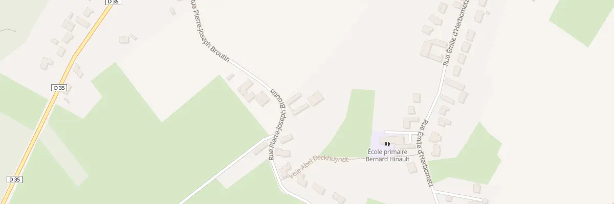 Plan du 323 Rue Pierre Joseph Broutin à Tilloy-lez-Marchiennes