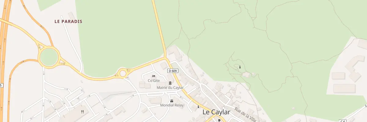 Plan du 5048 Le Village au Caylar