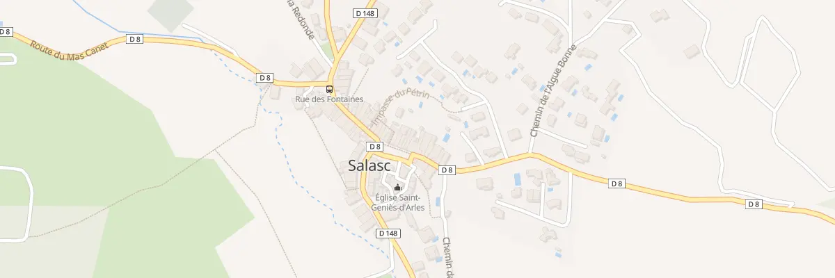 Plan du 5 Pl des Comédiens à Salasc