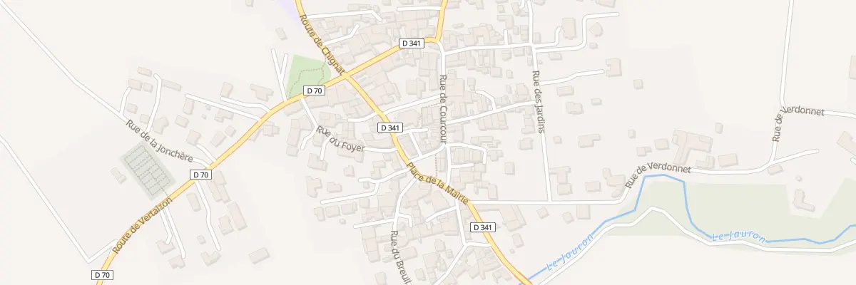 Plan du 5 Pl de la Mairie à Bouzel