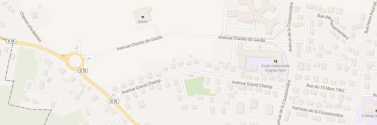 Plan du 24 Av Grandchamp à Brassac-les-Mines